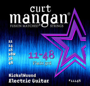 Curt Mangan 11148 Nickel Wound Set 11-48