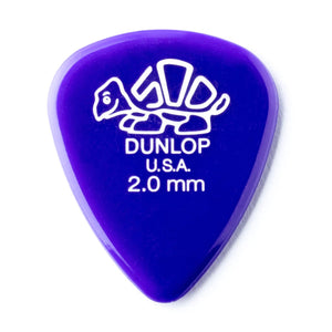 Dunlop 41-200 Delrin 500 2.00mm Guitar Pick