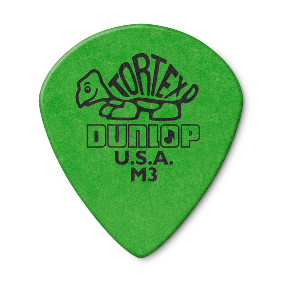 Dunlop 472-M3 Green Tortex® Jazz III Guitar Pick
