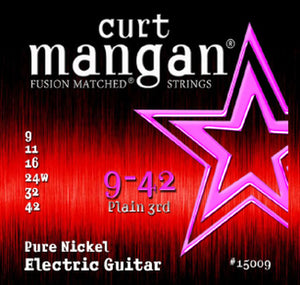 Curt Mangan Pure Nickel Set 9-42 Plain 3rd