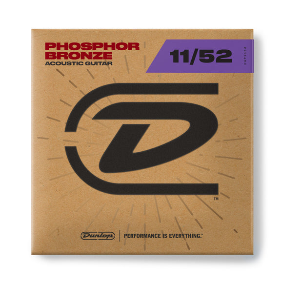 Dunlop DAP1152 Phosphor Bronze Acoustic Strings Light 11-52