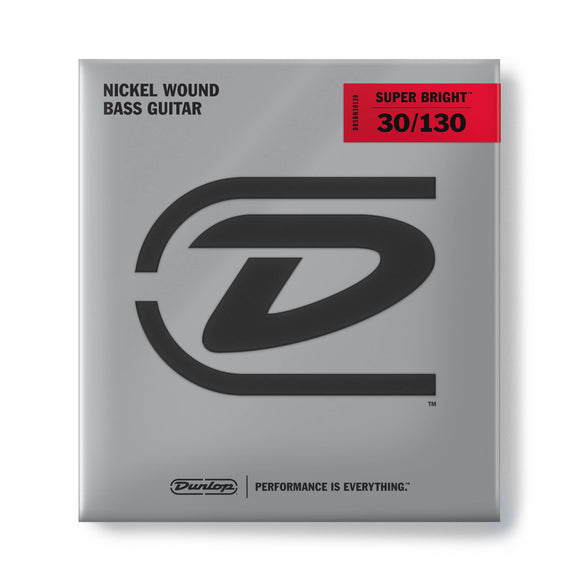 Dunlop DBSBN30130 Super Bright Bass 6 String set 30–130