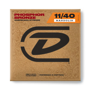 Dunlop DMP1140 Phosphor Bronze Medium Mandolin String Set of 8 11-40