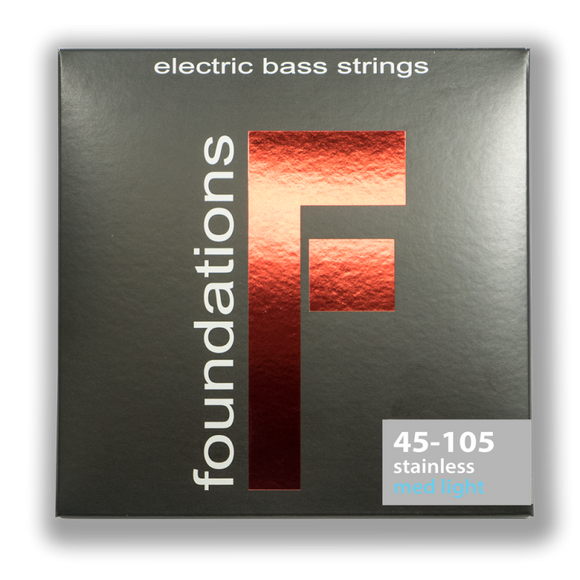 SIT Foundations Stainless Bass Medium Light 45-105