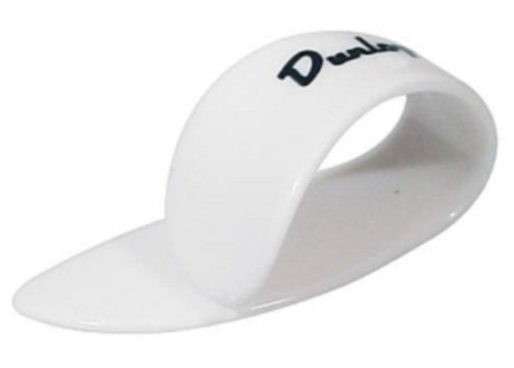 Dunlop 9003 White Plastic Thumbpick Large