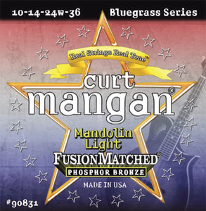 Curt Mangan 90831 Mandolin Light Loop-End 11-40