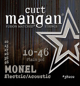 Curt Mangan - Monel Electric/Acoustic Strings 10-46