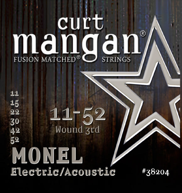Curt Mangan - Monel Electric/Acoustic Strings 11-52