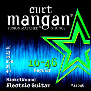 Curt Mangan 11046 Nickel Wound Set 10-46