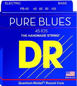 DR PB-45 Pure Blues Bass Guitar Strings 45-105