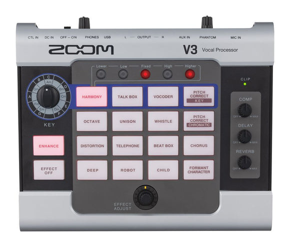 ZOOM V3 Vocal Effects Processor