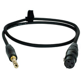 Digiflex HXFS-6 6' Performance Series XLRF -> TRS Cable